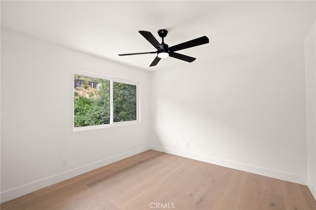 4282 Robbins St, San Diego, CA 92122 - spare room featuring light wood finished floors and ceiling fan
