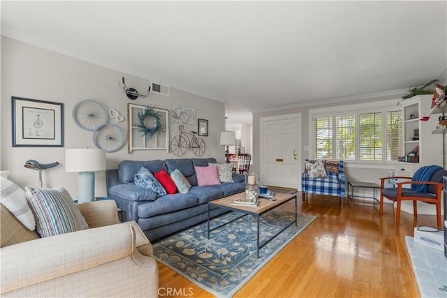 1050 Marvista Ave, Seal Beach, CA 90740 - living area featuring wood finished floors