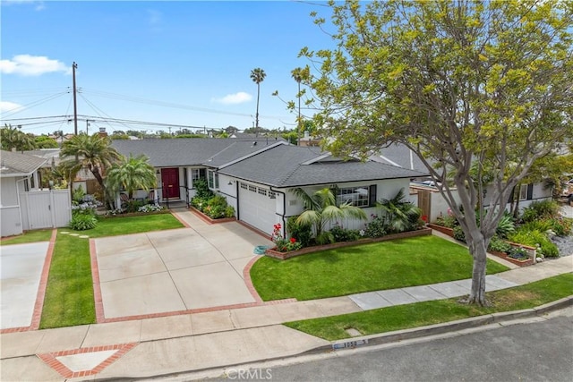 1050 Marvista Ave, Seal Beach, CA 90740 - single story home featuring concrete driveway, an attached garage, and a shingled roof