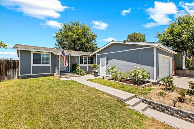 5655 Clearwater Dr, Yorba Linda, CA 92887 - ranch-style house featuring a garage, driveway, and crawl space