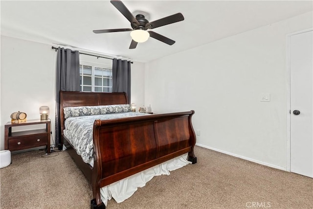 5655 Clearwater Dr, Yorba Linda, CA 92887 - bedroom featuring carpet flooring and ceiling fan