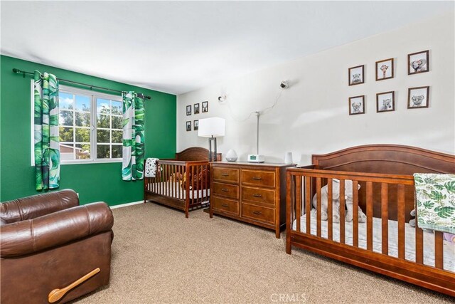 5655 Clearwater Dr, Yorba Linda, CA 92887 - carpeted bedroom with a crib