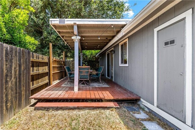 5655 Clearwater Dr, Yorba Linda, CA 92887 - deck with outdoor dining space