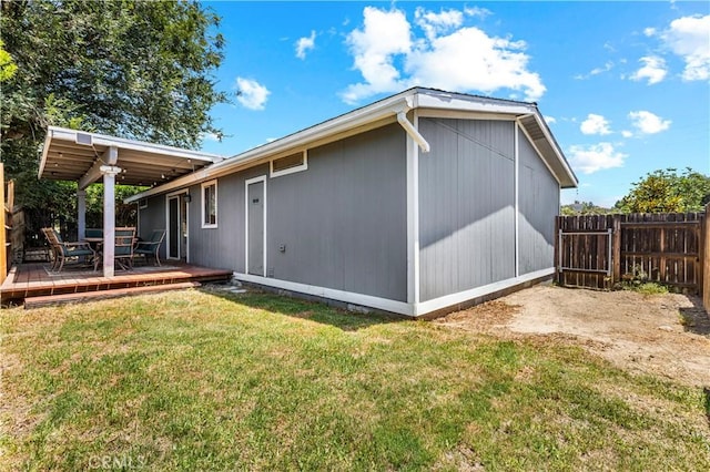 5655 Clearwater Dr, Yorba Linda, CA 92887 - rear view of property featuring a deck