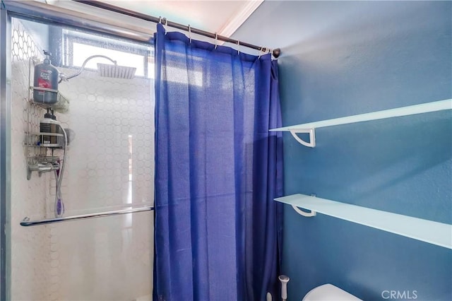 2501 W Redondo Beach Blvd Unit 306, Gardena, CA 90249 - full bath featuring a shower with shower curtain and toilet