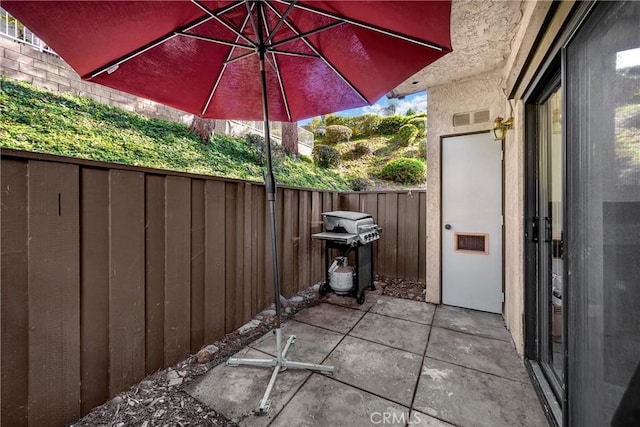 22709 Lakeway Dr Unit 493, Diamond Bar, CA 91765 - view of patio featuring a grill