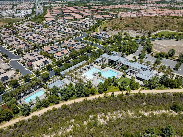 127 Interstellar, Irvine, CA 92618 - aerial view of property's location featuring a pool area