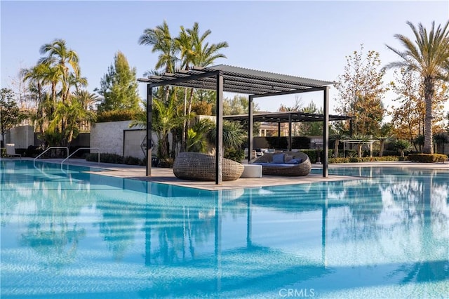 127 Interstellar, Irvine, CA 92618 - community pool with a pergola
