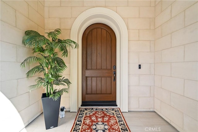 127 Interstellar, Irvine, CA 92618 - view of exterior entry with concrete block siding