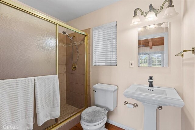 530 Bradbury Rd, Monrovia, CA 91016 - full bathroom with a tile shower