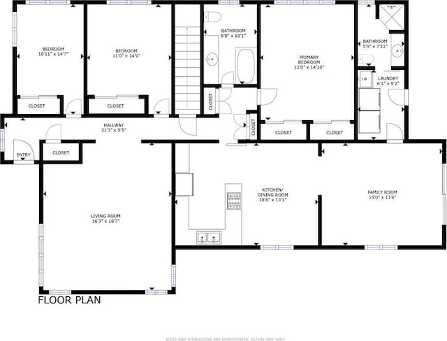 3448 Goldfinch St, San Diego, CA 92103 - view of property floor plan