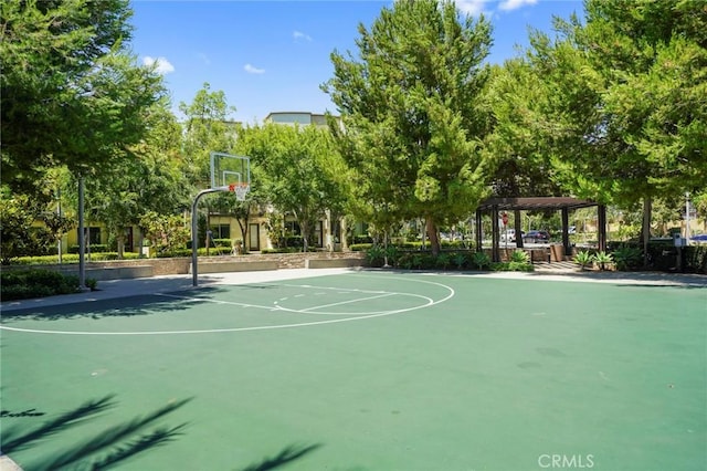 3100 Rivington, Irvine, CA 92612 - view of sport court featuring community basketball court and a pergola