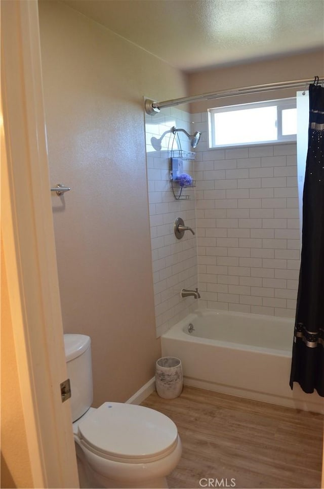 25592 Aragon Way, Yorba Linda, CA 92887 - bathroom featuring shower / tub combo and wood finished floors