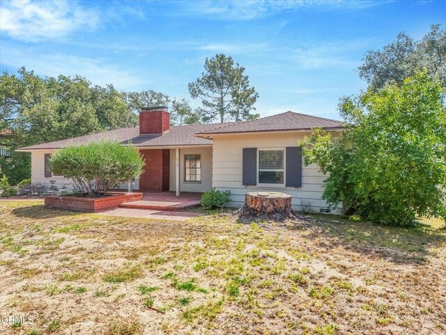 3914 Alta Vista Dr, La Canada Flintridge, CA 91011 - single story home featuring a chimney