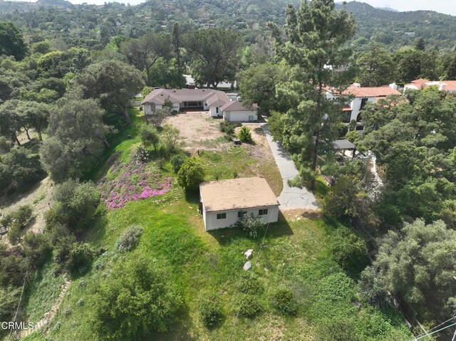3914 Alta Vista Dr, La Canada Flintridge, CA 91011 - aerial view of property and surrounding area with a heavily wooded area