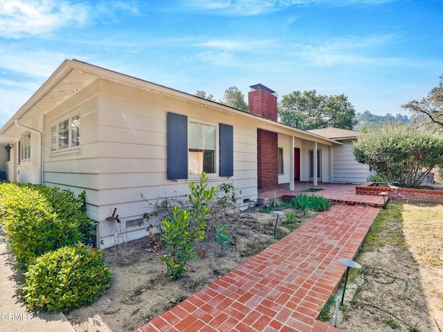 3914 Alta Vista Dr, La Canada Flintridge, CA 91011 - view of front of house featuring a chimney