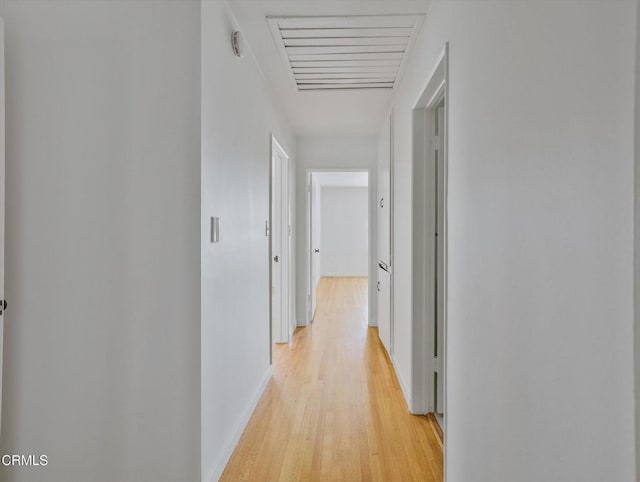 3914 Alta Vista Dr, La Canada Flintridge, CA 91011 - hallway with light wood-style flooring and baseboards