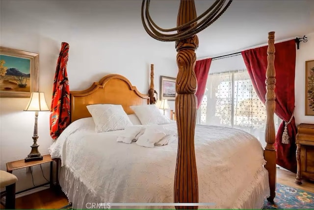 70138 Sullivan Rd Unit 29, Palms, CA 92277 - bedroom with wood finished floors