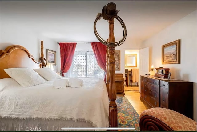 70138 Sullivan Rd Unit 29, Palms, CA 92277 - bedroom featuring light wood-style floors
