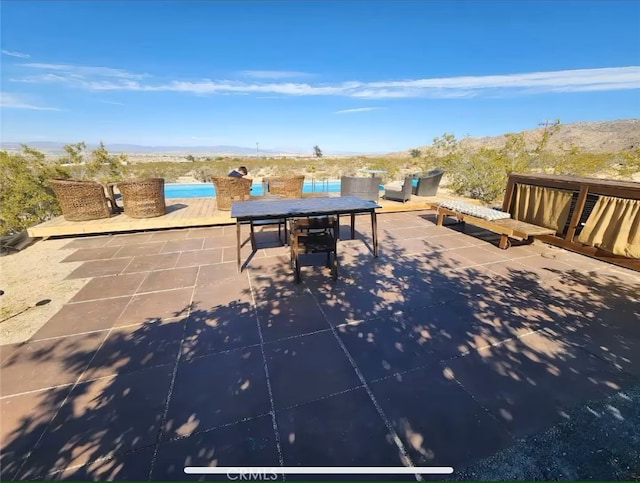 70138 Sullivan Rd Unit 29, Palms, CA 92277 - view of patio featuring outdoor dining space