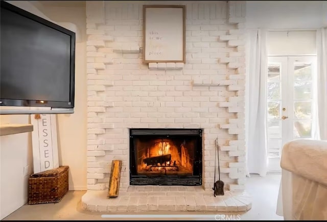 70138 Sullivan Rd Unit 29, Palms, CA 92277 - detailed view of a fireplace