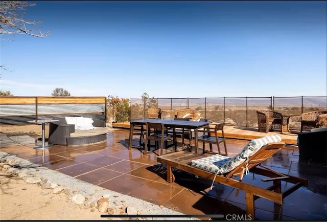 70138 Sullivan Rd Unit 29, Palms, CA 92277 - view of patio featuring outdoor dining area