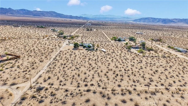 70138 Sullivan Rd Unit 29, Palms, CA 92277 - overview of rural landscape with a mountainous background and a desert landscape