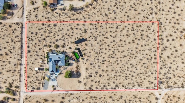 70138 Sullivan Rd Unit 29, Palms, CA 92277 - view of property location with property parcel outlined