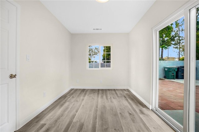 339 E 8th St, Azusa, CA 91702 - unfurnished room featuring plenty of natural light and light wood finished floors