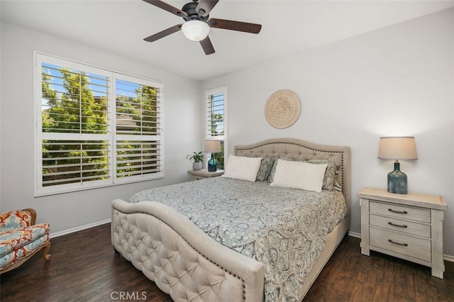 10 Cumberland Ln, Aliso Viejo, CA 92656 - bedroom featuring wood finished floors and ceiling fan