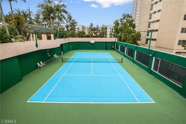 10490 Wilshire Blvd Unit 2704, Los Angeles, CA 90024 - view of tennis court