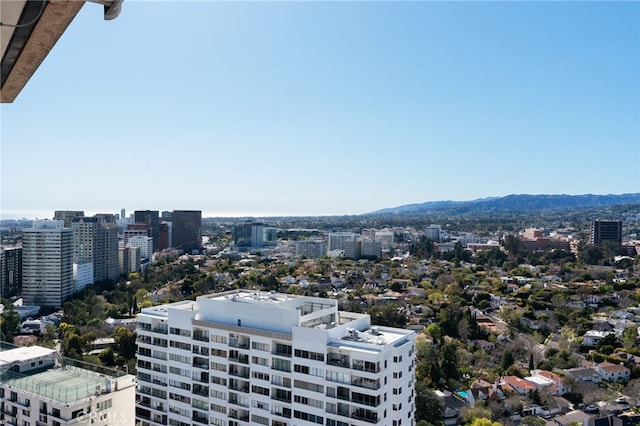 10490 Wilshire Blvd Unit 2704, Los Angeles, CA 90024 - view of city featuring mountains