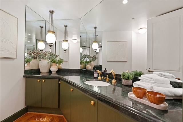 10490 Wilshire Blvd Unit 2704, Los Angeles, CA 90024 - bathroom featuring vanity