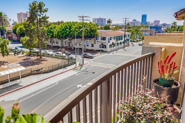2015 E Broadway Unit 402, Long Beach, CA 90803 - balcony with a view of city