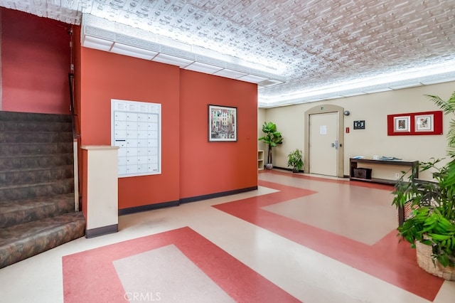 2015 E Broadway Unit 402, Long Beach, CA 90803 - common area featuring stairway