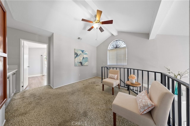 13199 Spire Cir, Chino Hills, CA 91709 - living area with ceiling fan and carpet