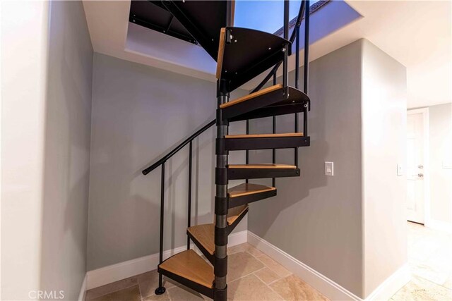 1525 Ramona Dr, Camarillo, CA 93010 - stairs with baseboards