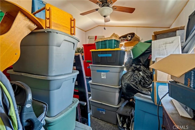 422 Zenon Way, Arroyo Grande, CA 93420 - storage area with a ceiling fan