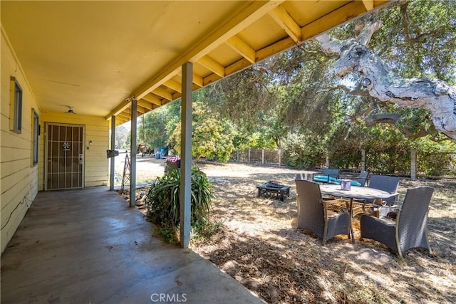 422 Zenon Way, Arroyo Grande, CA 93420 - view of patio / terrace featuring an outdoor fire pit