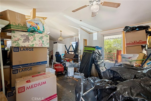 422 Zenon Way, Arroyo Grande, CA 93420 - storage room with ceiling fan