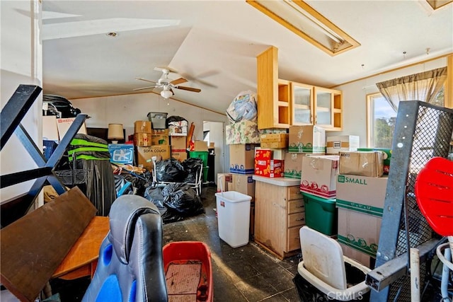 422 Zenon Way, Arroyo Grande, CA 93420 - storage room featuring attic access and ceiling fan