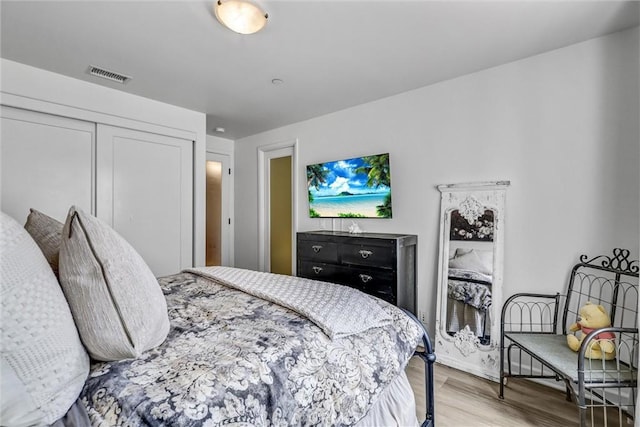 34586 Camino Capistrano Unit A, Dana Point, CA 92624 - bedroom featuring wood finished floors and a closet