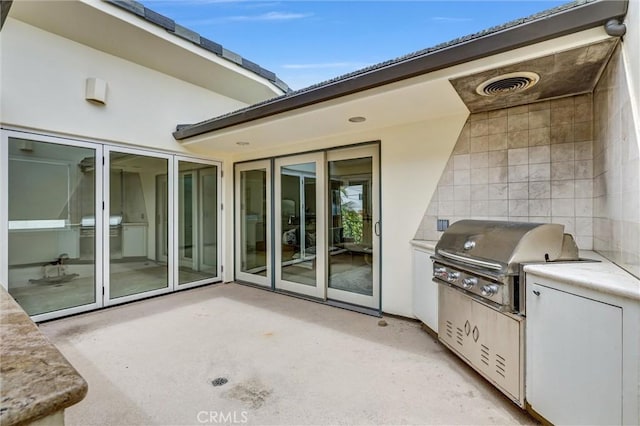 34586 Camino Capistrano Unit A, Dana Point, CA 92624 - view of patio featuring exterior kitchen