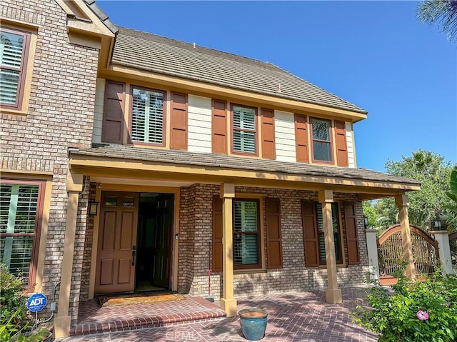 14207 Ashton Ln, Riverside, CA 92508 - doorway to property with brick siding and a gate