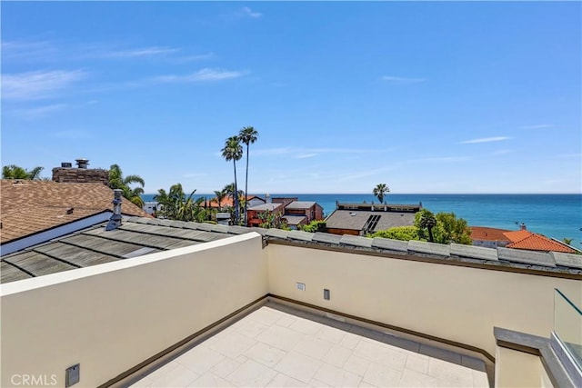 34586 Camino Capistrano Unit B, Dana Point, CA 92624 - patio / terrace with a water view