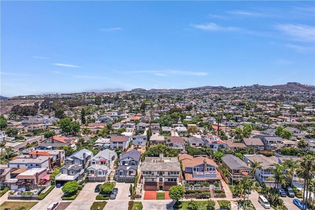 34586 Camino Capistrano Unit B, Dana Point, CA 92624 - aerial perspective of suburban area with a mountainous background