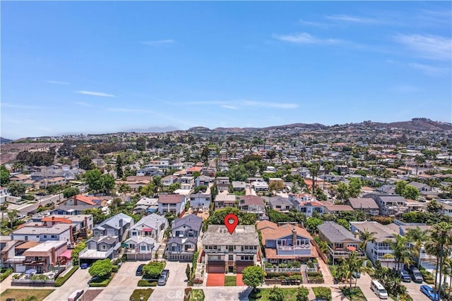 34586 Camino Capistrano Unit B, Dana Point, CA 92624 - aerial view of residential area featuring mountains