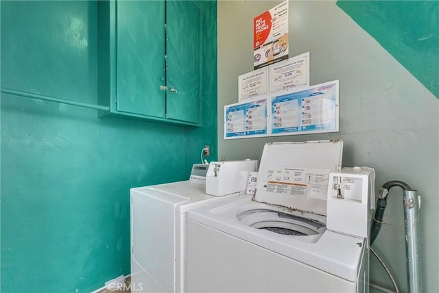 122 Elm Ave Unit 11, Long Beach, CA 90802 - laundry room with cabinet space and independent washer and dryer