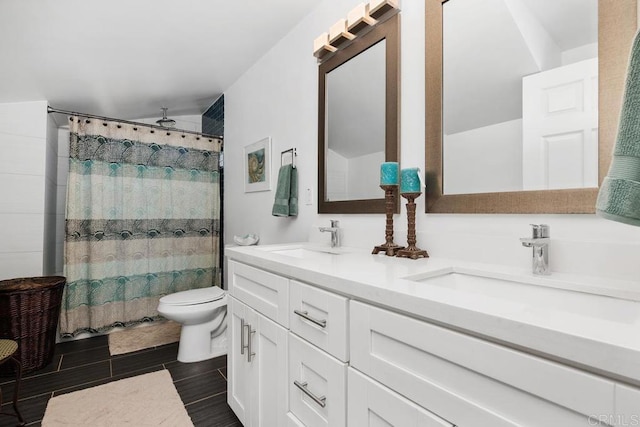 2203 Cameo Rd, Carlsbad, CA 92008 - full bath featuring double vanity and curtained shower