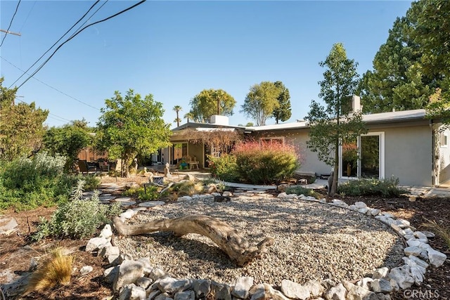4835 Almidor Ave, Woodland Hills, CA 91364 - view of front of property featuring stucco siding and a patio